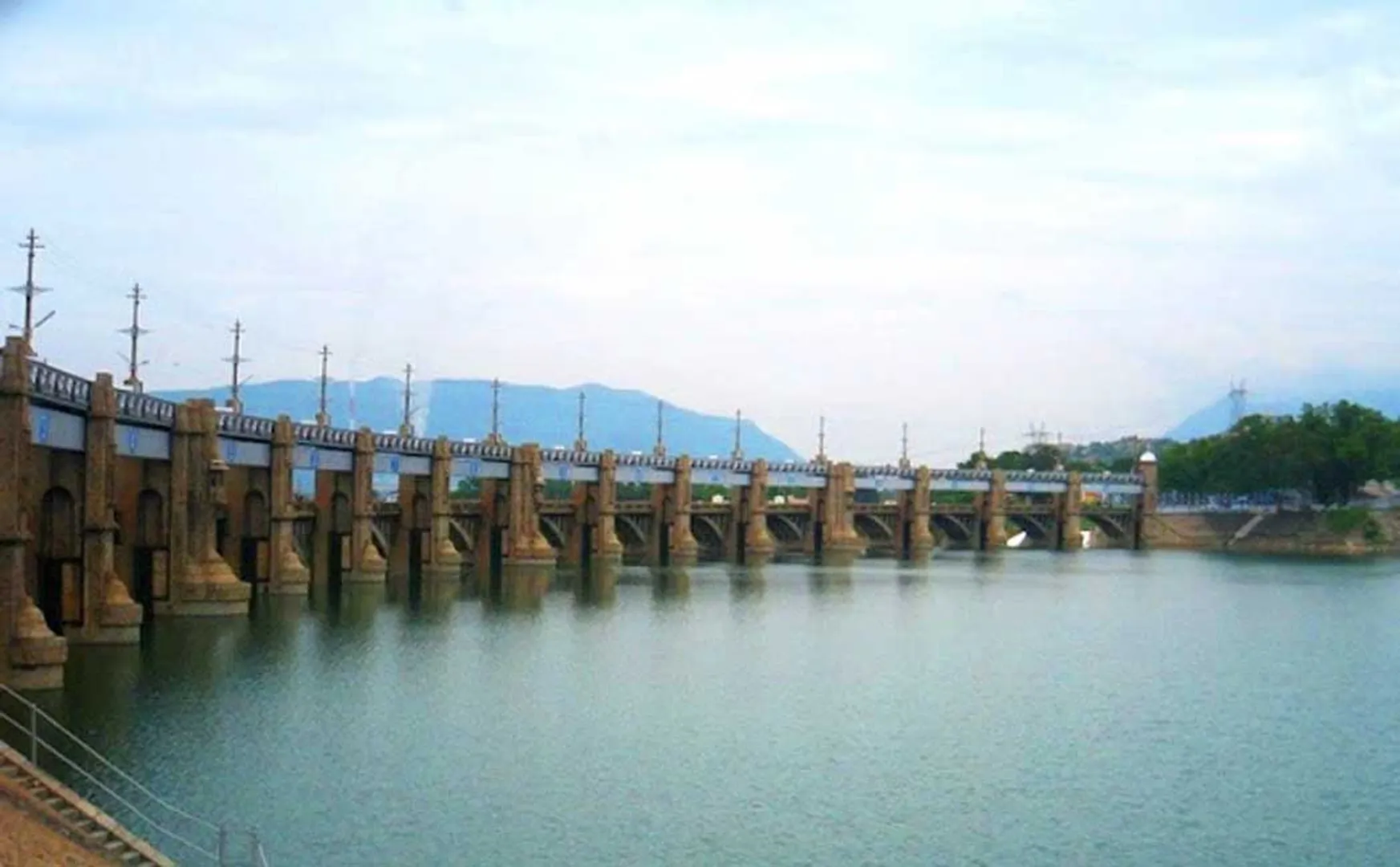 salem district mettur dam water level delta 